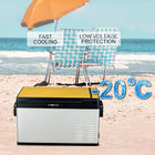 CFC Free Portable Car Refrigerator , 12V 30AH 50l Portable Fridge Freezer